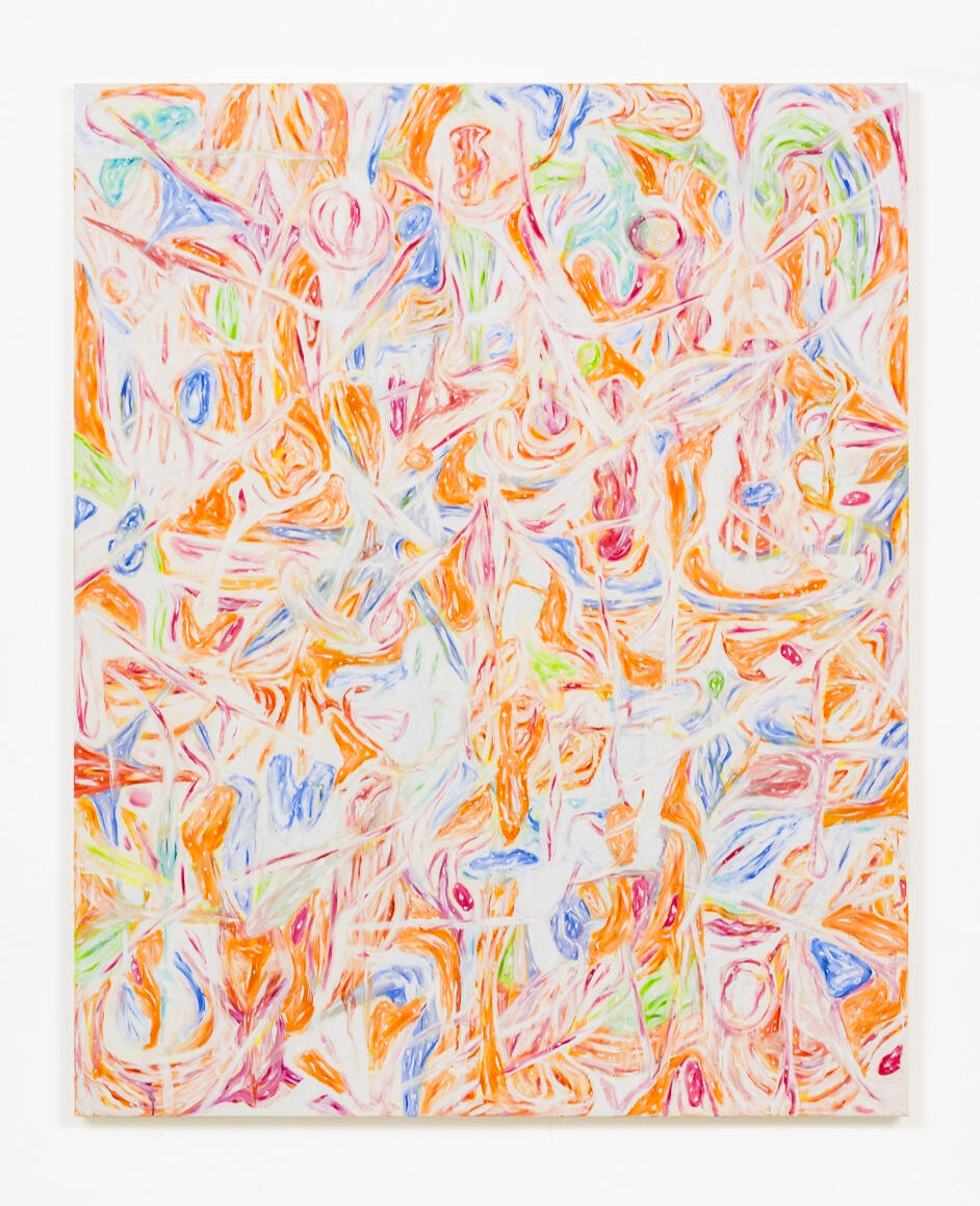 "Gems 7" oil on canvas 198x160cm 2022/23 Gems series