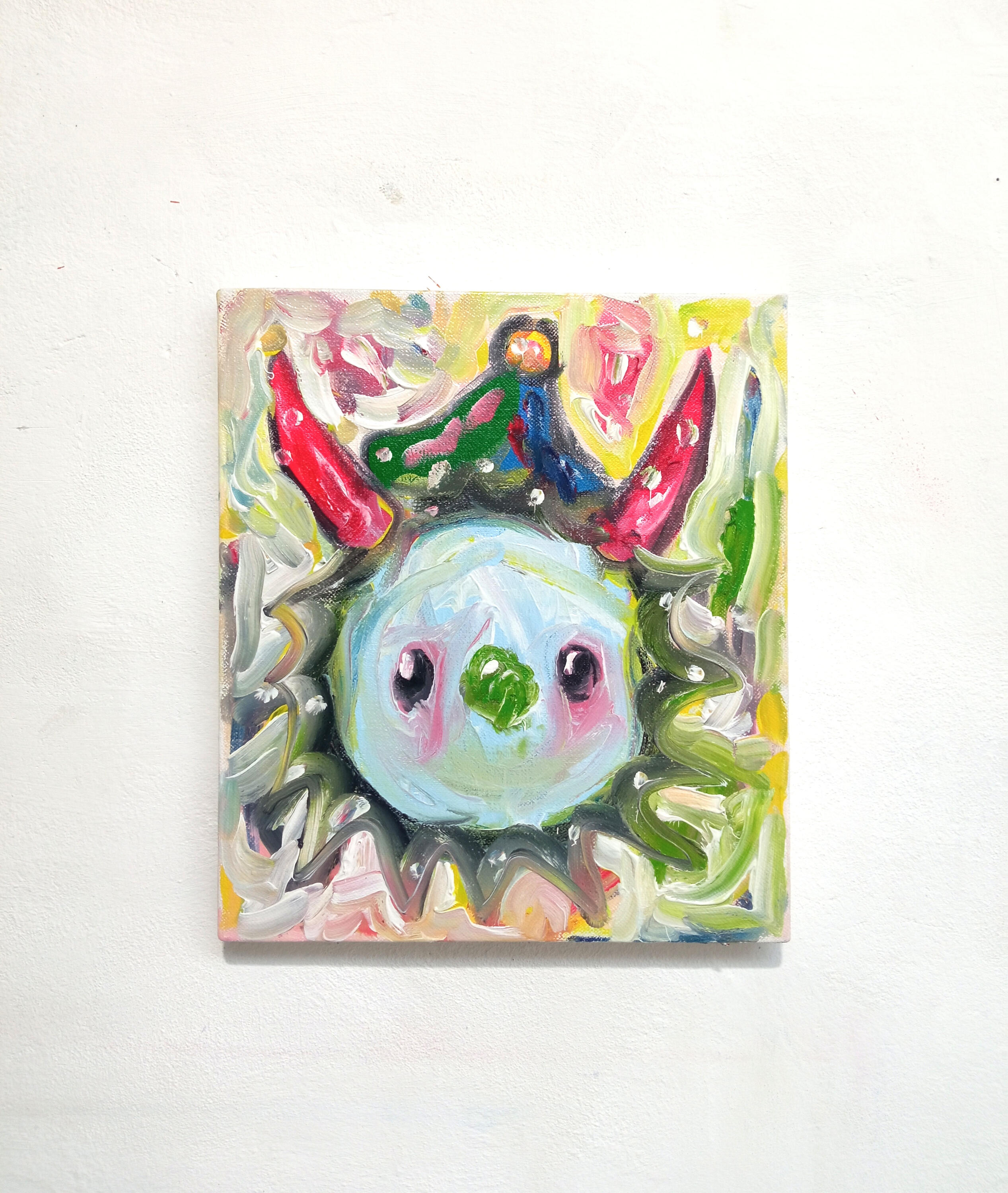 "Circo" oil on canvas 35x40cm 2025 (portraits series)