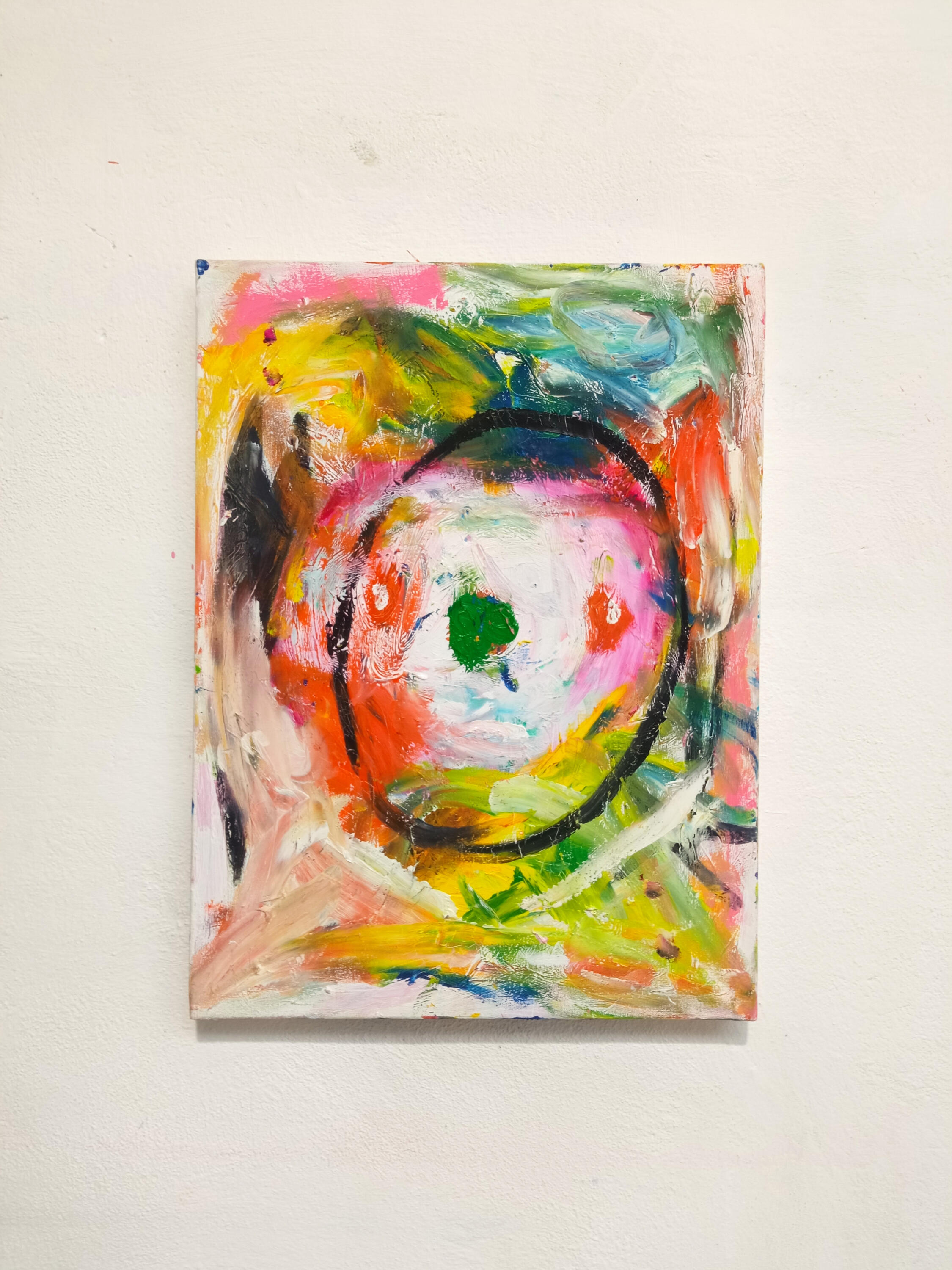 "Viaggione" oil on canvas 3040cm 2024/25 (portraits series)